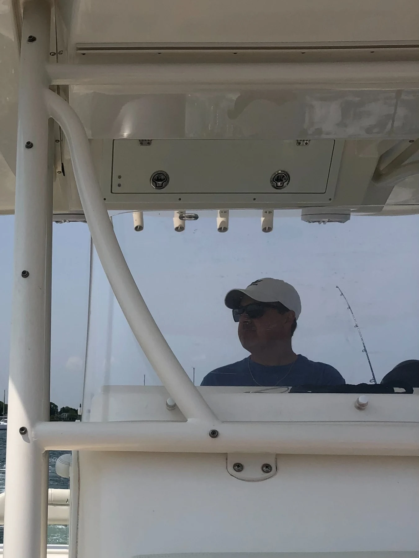 Captain Renato at the helm of Last Captain